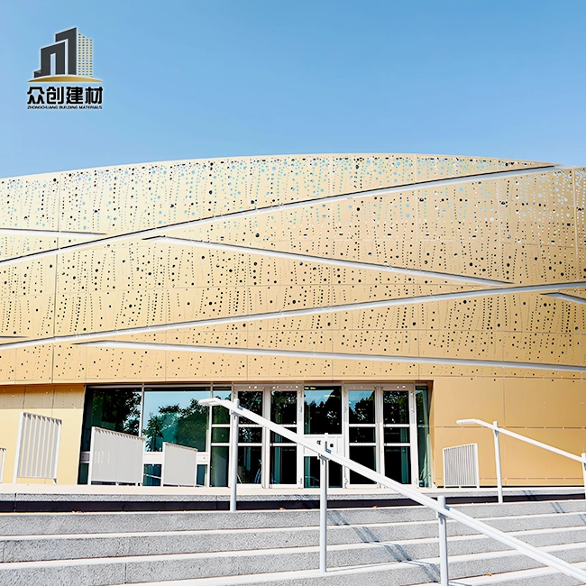 Curved Aluminum Wall Panels